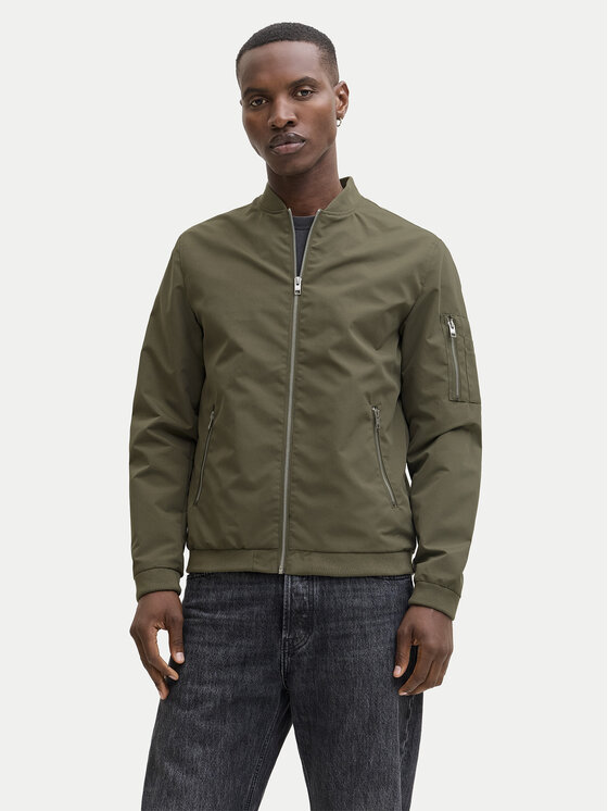 Jack & Jones Geacă bomber Rush 12165203 Verde Regular Fit