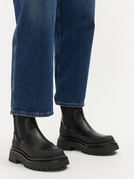 Pepe Jeans Pepe Jeans Čizme PLS50528 Crna