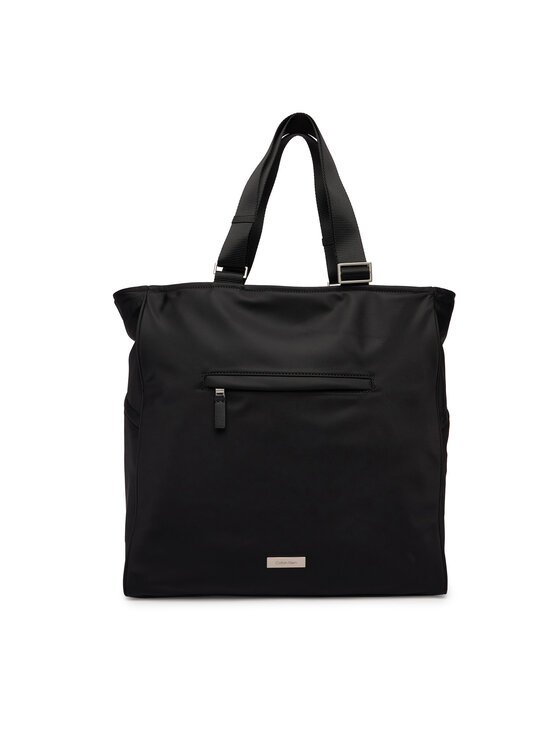 Calvin Klein Calvin Klein Taška Sleek Pocket Tote LV04D3340G Čierna