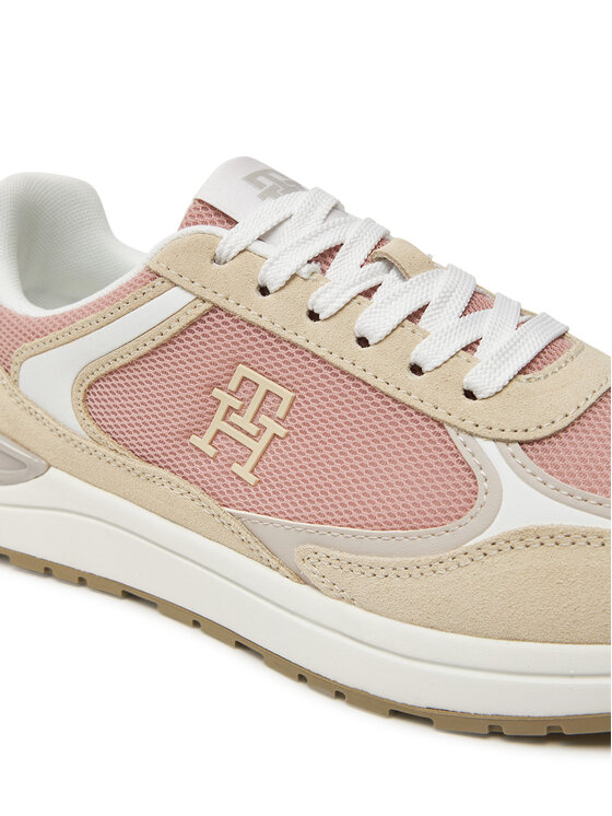 Tommy Hilfiger Tommy Hilfiger Sneakers Casual Fashion Runner Mix FW0FW08324 Colorat