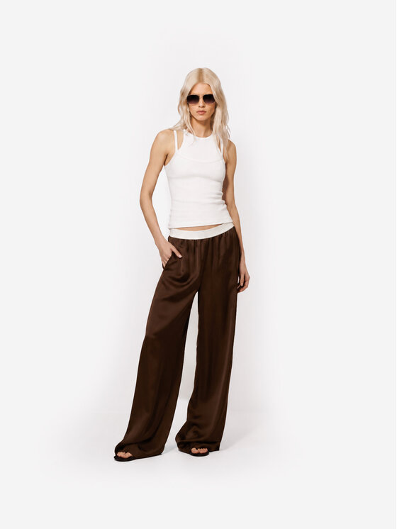 La Mania La Mania Top KERSEY Bílá Basic Fit