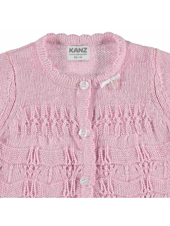 Kanz Kanz Sweter 1712917-2720 Różowy Basic Fit