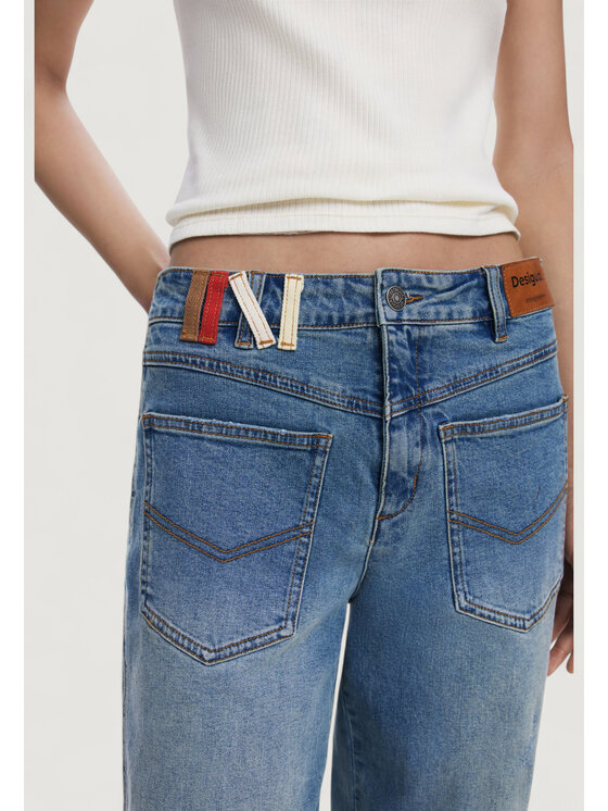 Desigual Desigual Τζιν DENIM_CLOE Μπλε Baggy Fit