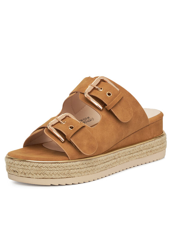 JENNY JENNY Espadrile LB-P1434-YLD Smeđa