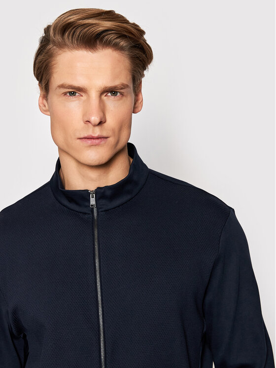 BOSS Boss Суитшърт Skiles 43 50468543 Тъмносин Regular Fit