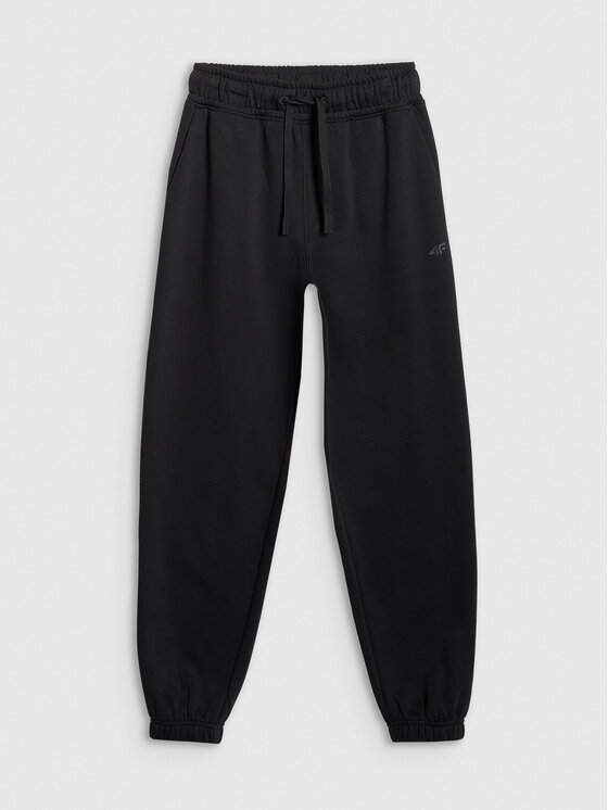 4F 4F Spodnie dresowe NOS Czarny Regular Fit