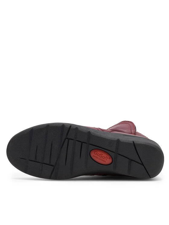 Go Soft Go Soft Stiefeletten WI16-JANE ZULA-02 Dunkelrot