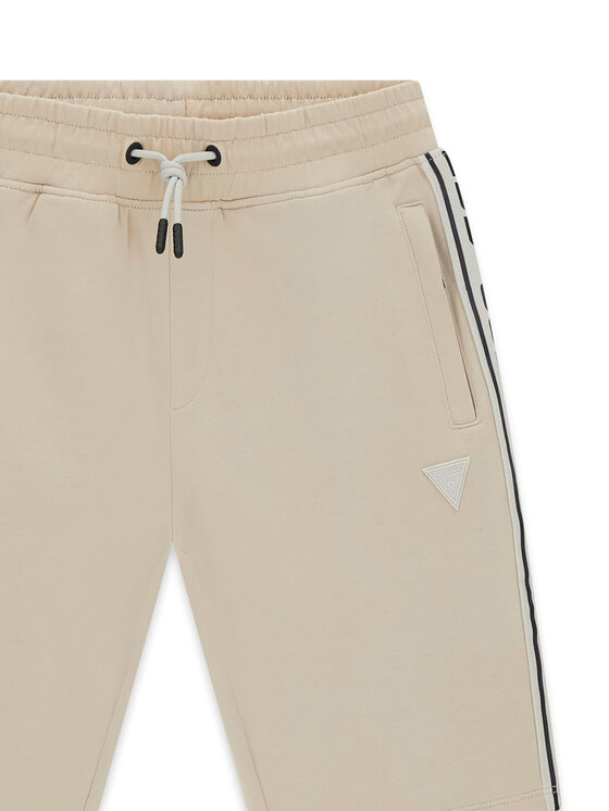 Guess Guess Sportovní kraťasy L6GD17 K6ZS1 Béžová Regular Fit