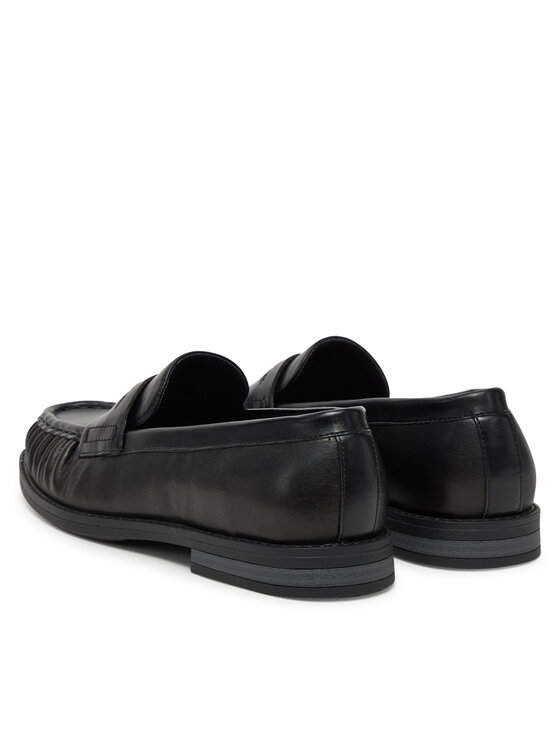 Guess Guess Μοκασίνια FMJOSA LEA14 Μαύρο