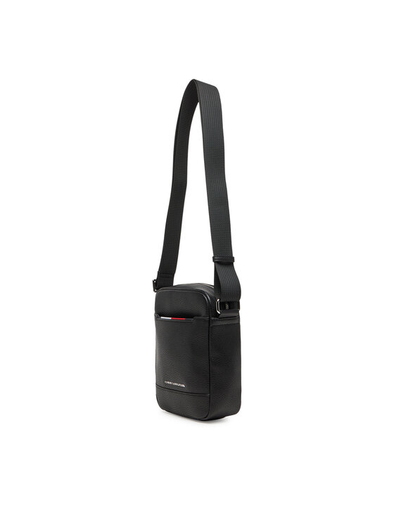 Tommy Hilfiger Tommy Hilfiger Τσαντάκι Th Central Mini Reporter AM0AM13486 Μαύρο