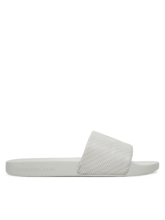 Calvin Klein Jeans Calvin Klein Jeans Şlapi Slide Aop Print YM0YM01269 Gri