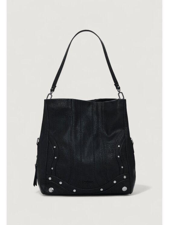 Desigual Desigual Torba BAG_EMBRO PATCH LOVERTY B Czarny