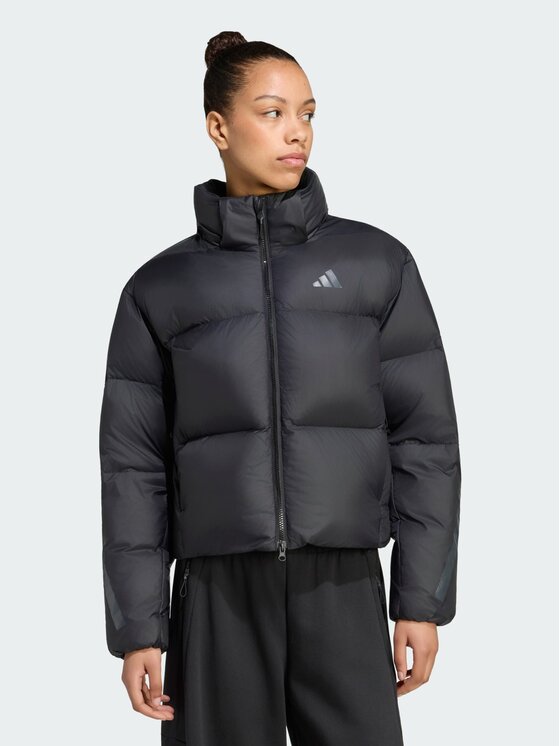 adidas adidas Kurtka puchowa 167932 Czarny Loose Fit