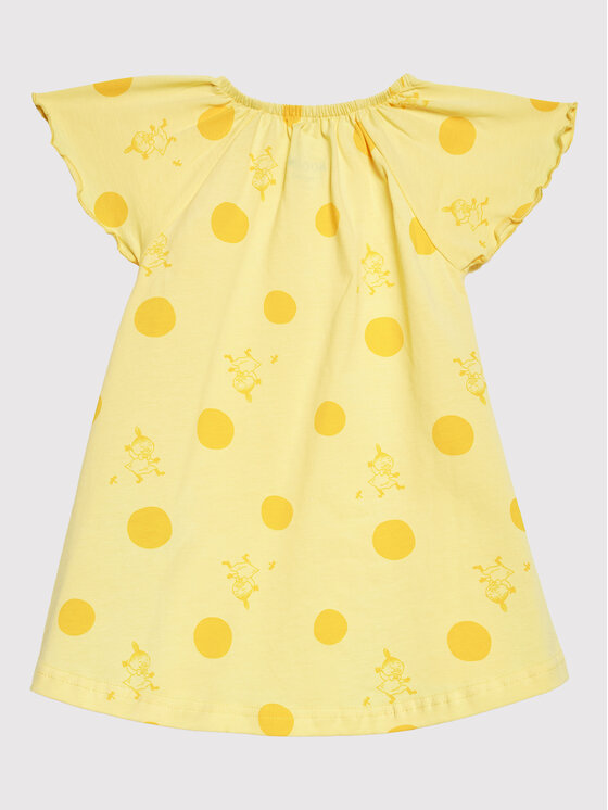 Reima Reima Rochie de vară MOOMIN Solros 515006M Galben Regular Fit