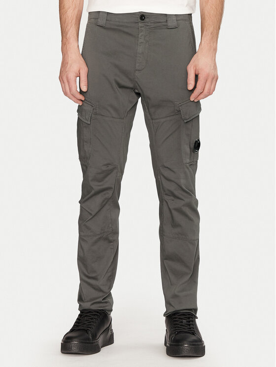 C.P. Company Spodnie materiałowe 18CMPA056A005694G Szary Regular Fit