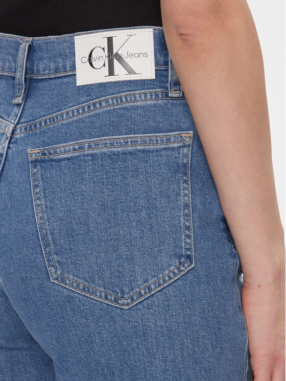 Calvin Klein Jeans Calvin Klein Jeans Džínsy Authentic Slim Straight J20J222749 Modrá Straight Leg