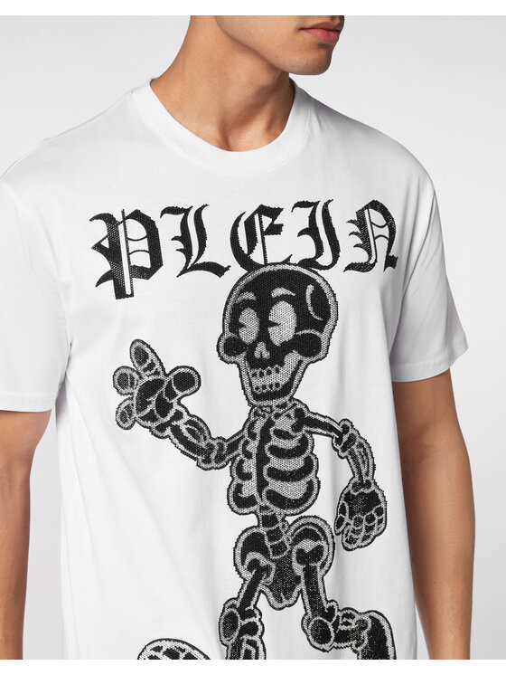 PHILIPP PLEIN PHILIPP PLEIN T-shirt 15131 Bianco Regular Fit
