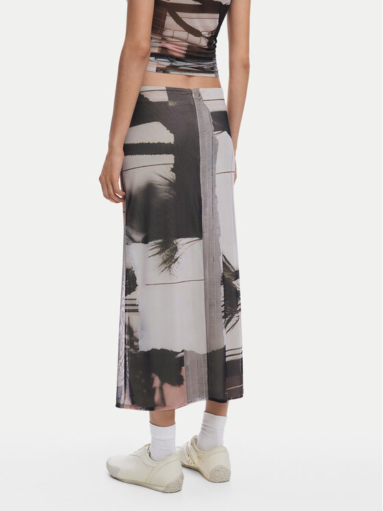 Desigual Desigual Τούλινη φούστα 25SWFK05 Έγχρωμο Regular Fit