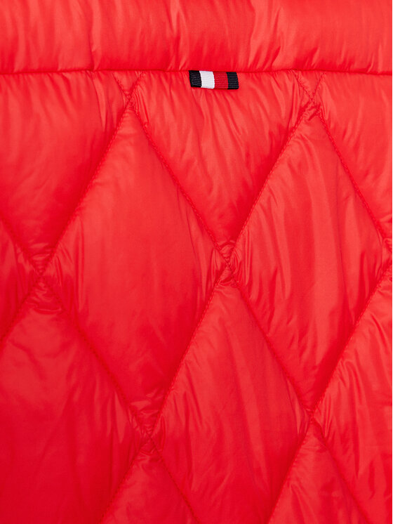 Tommy Hilfiger Tommy Hilfiger Kurtka przejściowa MW0MW32766 Czerwony Regular Fit