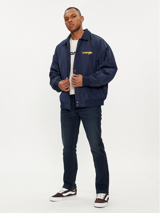 Wrangler Wrangler Bomberjacke Transitional 112350422 Dunkelblau Regular Fit