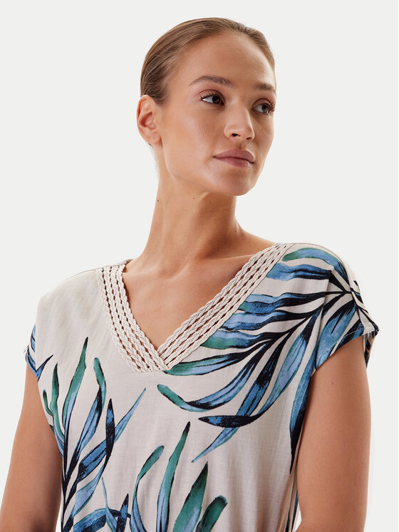 Tatuum Tatuum Rochie de vară Bonnie 1 T2509.201 Bej Regular Fit