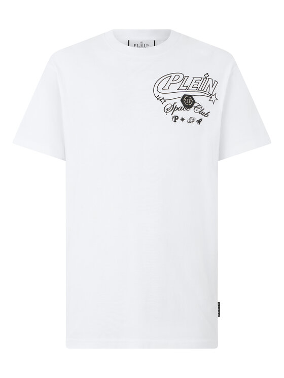 PHILIPP PLEIN PHILIPP PLEIN Tričko 31112 Biela Regular Fit