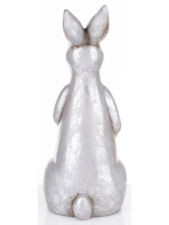 MIAhome MIAhome Figurka ceramiczna królika Srebrny