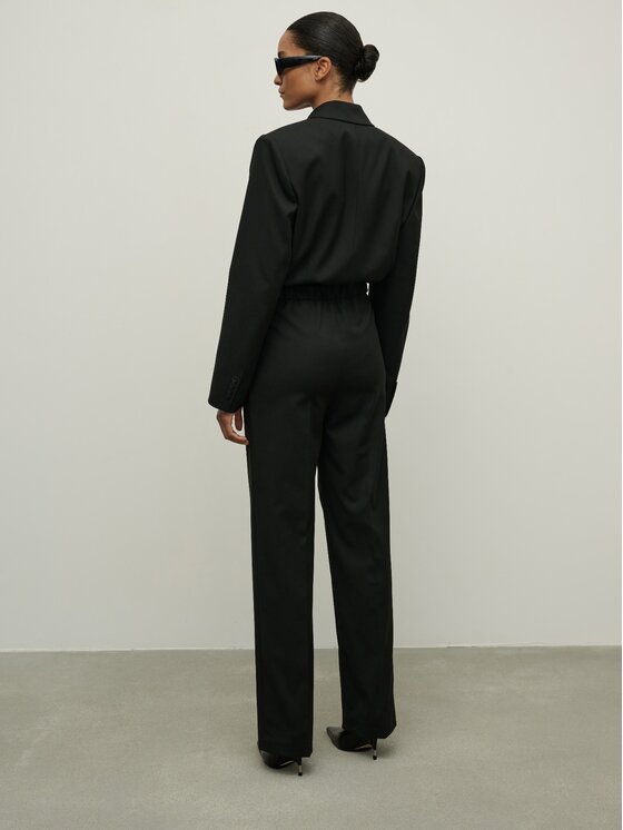 La Mania La Mania Jumpsuit REFINED Nero Classic Fit