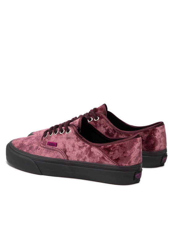 Vans authentic shop bordeaux pas cher