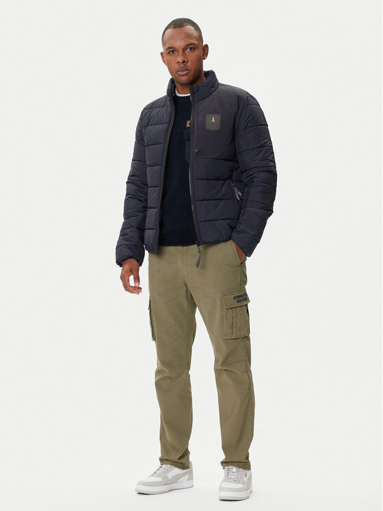 Aeronautica Militare Aeronautica Militare Prijelazna jakna 252AB3022UCT04214 Tamnoplava Regular Fit