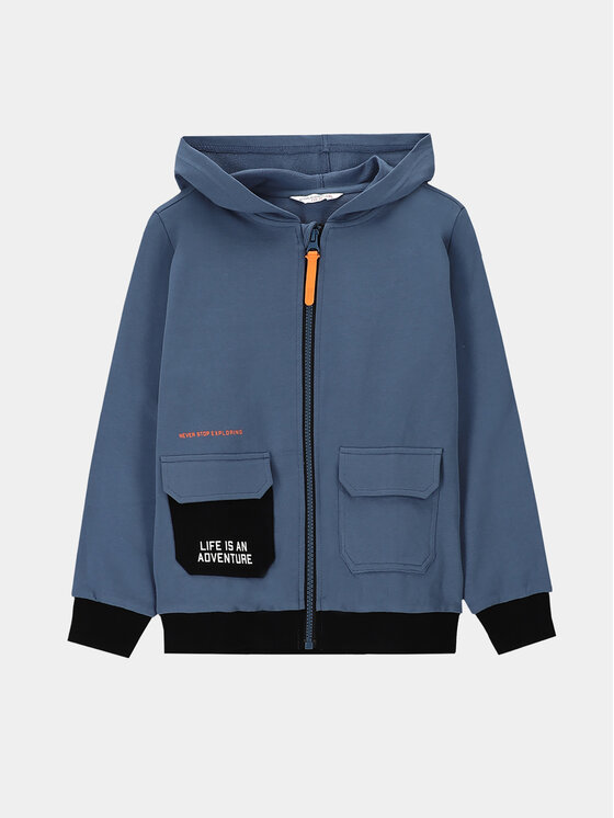 Coccodrillo Coccodrillo Sweatshirt WC4132402DEK Blau Regular Fit