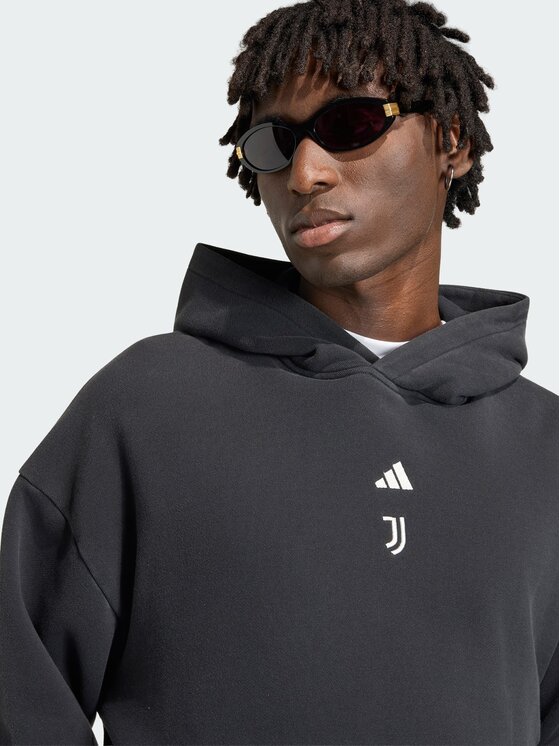 adidas adidas Bluza techniczna 161741 Czarny Loose Fit