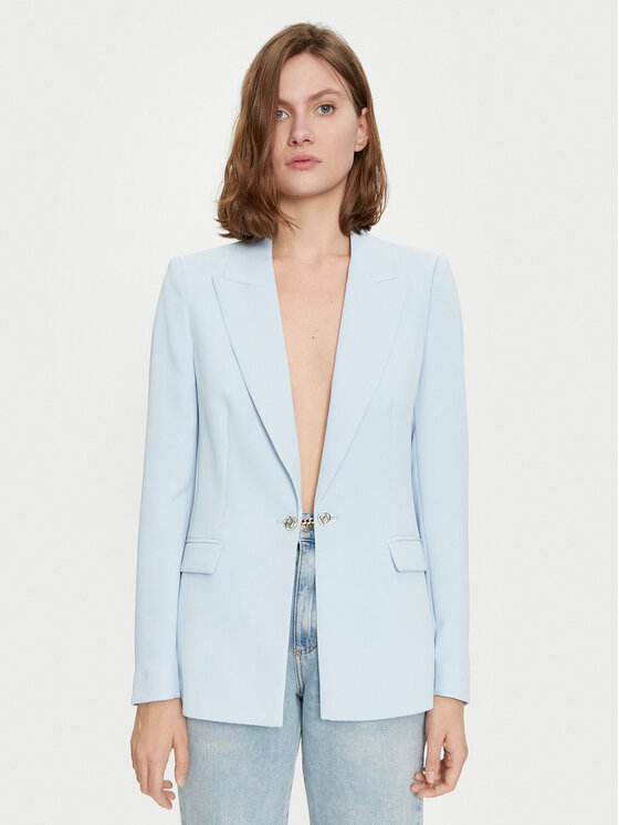 TWINSET TWINSET Sacou 241TP2170 Albastru celest Regular Fit