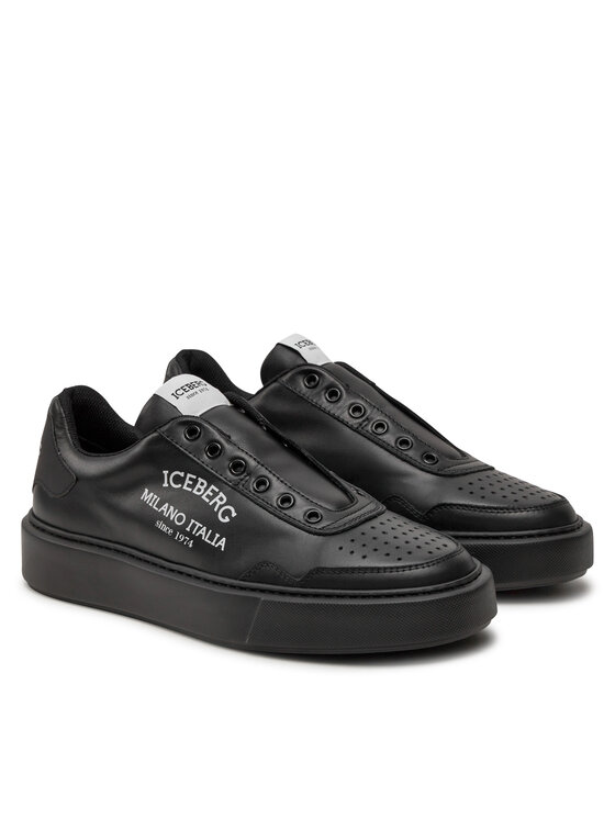 Iceberg Iceberg Sneakersy IU1701 Černá