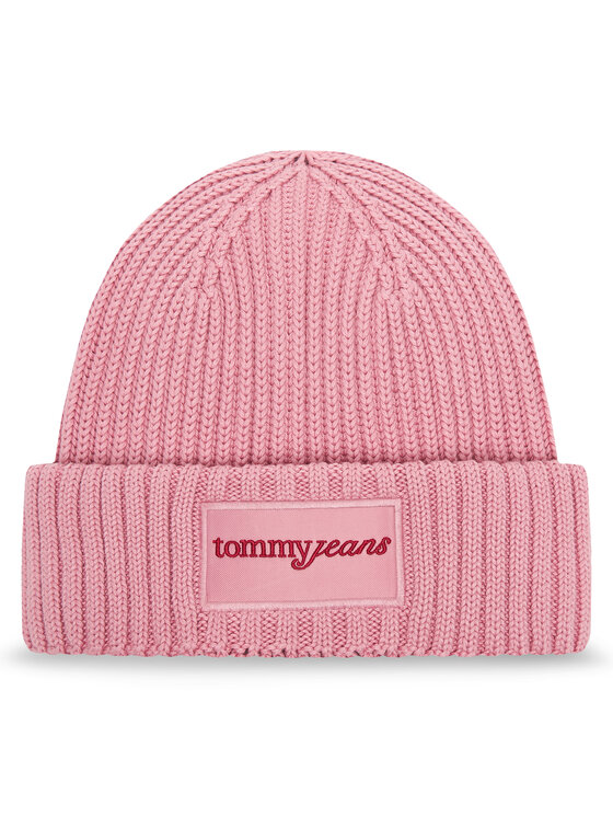Tommy Jeans Czapka Script AW0AW17909 Różowy