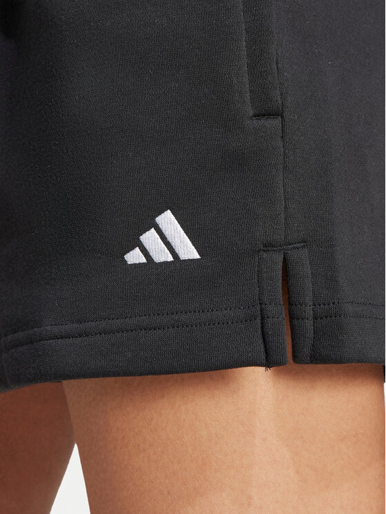 adidas adidas Sportske kratke hlače Essentials Small Logo JH3685 Crna Loose Fit