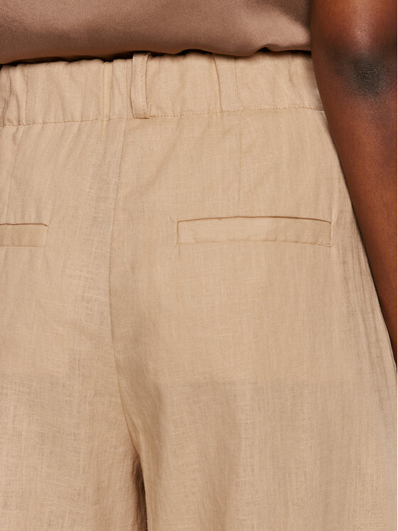 ViCOLO ViCOLO Riidest püksid TB2700 Beež Relaxed Fit