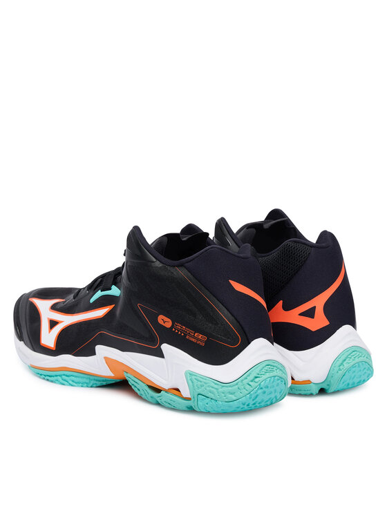 Mizuno Mizuno Tenisice za dvoranski nogomet Wave Lightning Z8 Mid V1GA2405 Crna