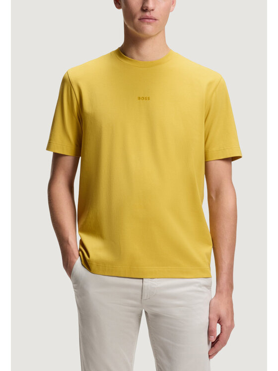 BOSS BOSS T-shirt TChup Giallo Casual Fit