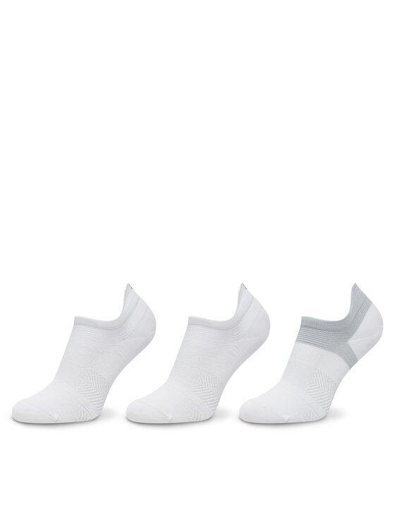 Under Armour Under Armour Комплект 3 чифта къси чорапи унисекс UA ArmourDry® Run 1386237 Бял