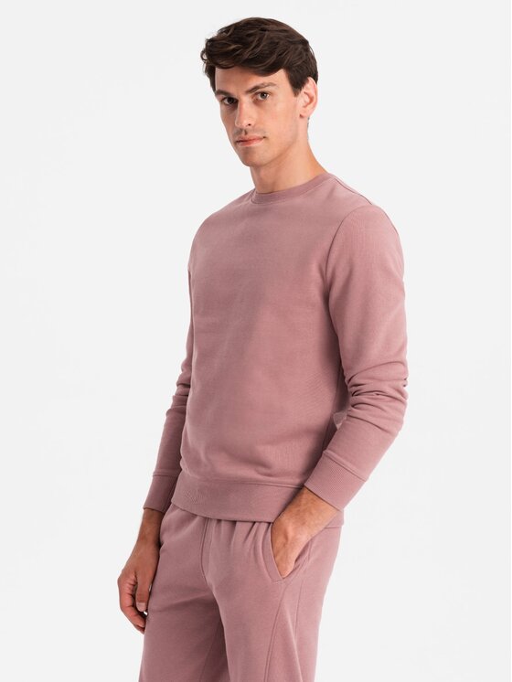 Ombre Ombre Komplet dresowy Z84 Różowy Regular Fit