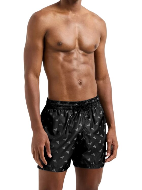 Emporio Armani Emporio Armani Costume da bagno costume - Emporio Armani - iridescente jacquard Nero