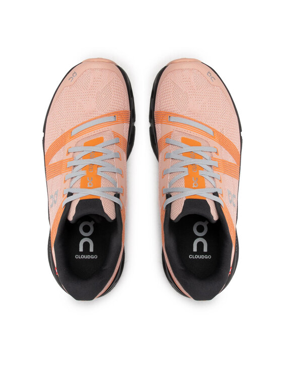 On On Buty do biegania Cloudgo 55.98622 Pomarańczowy