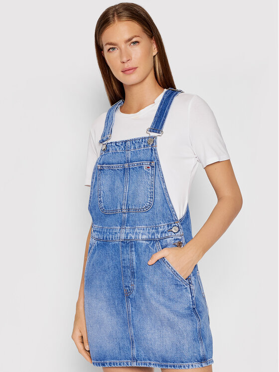 tommy jeans pinafore