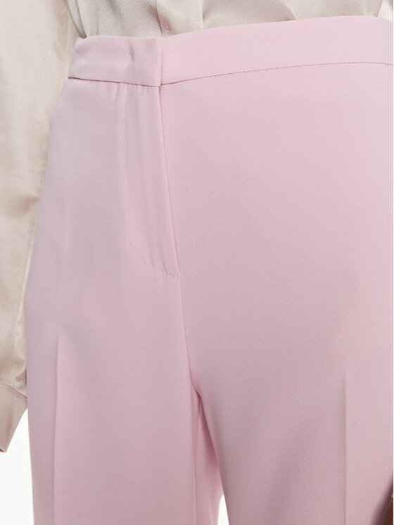 PINKO Pinko Spodnie materiałowe Hulka 100054 7624 Różowy Regular Fit