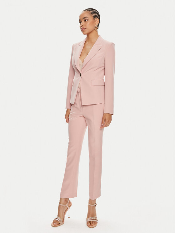 Liu Jo Liu Jo Pantaloni di tessuto CA4201 T2200 Rosa Regular Fit