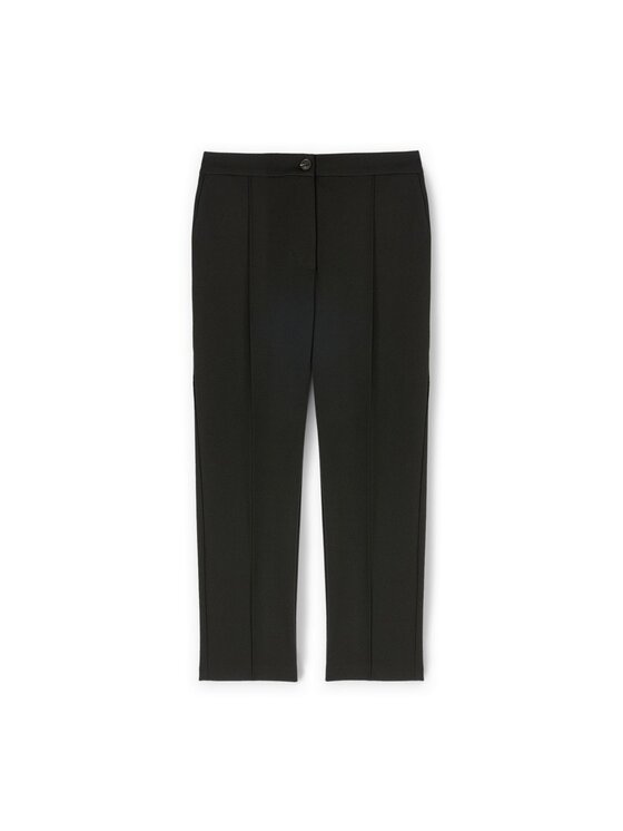 Motivi Motivi Pantaloni di tessuto P118W000821N033 Nero Regular Fit
