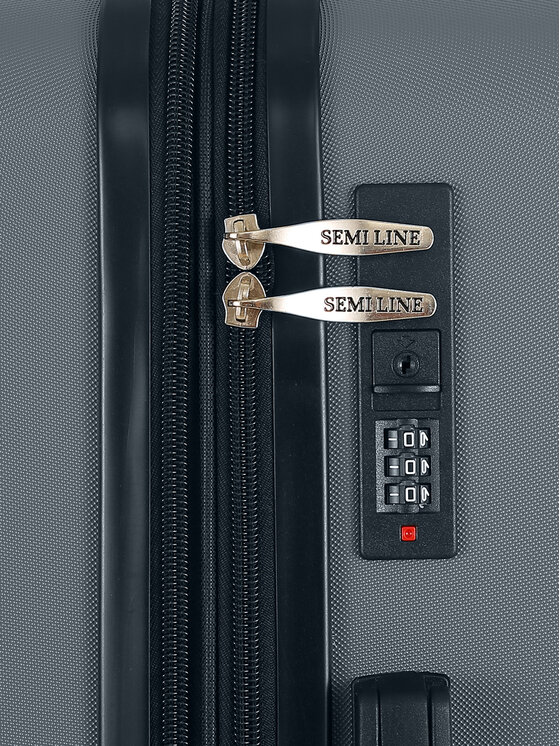 Semi Line Semi Line Valigia media T5924-2 Nero