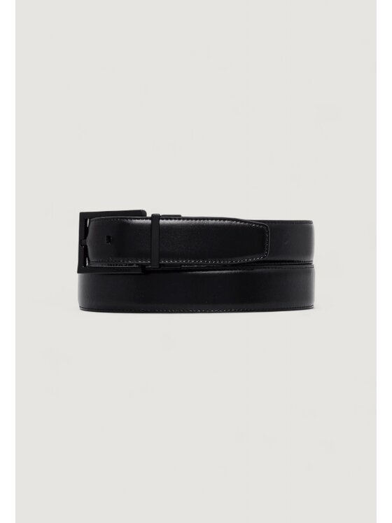 Calvin Klein Calvin Klein Cintura da uomo SQUARE BUCKLE 32MM REV Nero