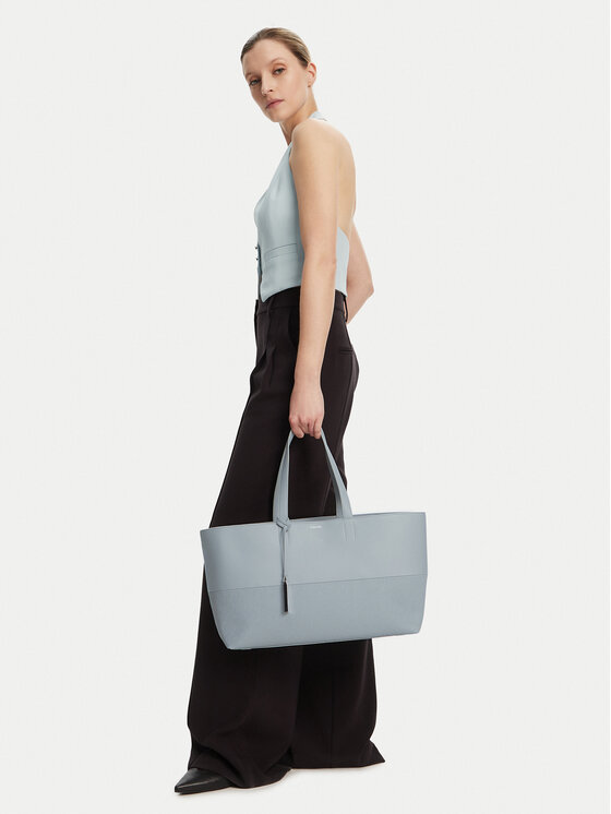 Calvin Klein Torebka Ck Mixmedia Shopper_Mono K60K613166